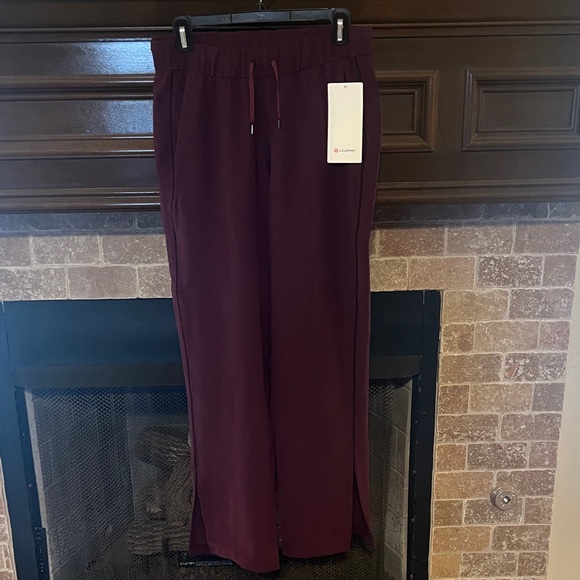 Lululemon Athletica Maroon Joggers - Picture 1 of 2